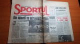 ziarul sportul romanesc 11 decembrie 1991-etapa a 16-a a diviziei a la fotbal