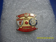 Insigna Liverpool - Unirea Urziceni Eur. L. 2010 foto