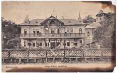 Cluj Kolozsvar restaurantul Nagy Gabor mulatoja,ilustrata aprox 1915 foto