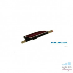 Camera + Buton Nokia Lumia 610 Rosu foto
