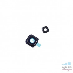 Geam Camera Samsung Galaxy S6 edge G925 Albastru foto