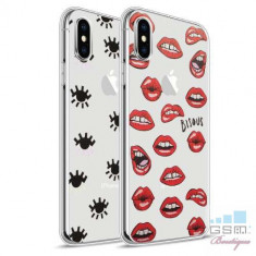 Husa Apple iPhone X / Apple iPhone 10 TPU Eyes foto