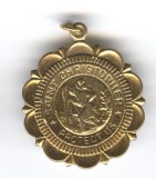 Medalie Botez Veche, Marturie Botez, Mini Medalie 2.2cm, Colectie Numismatica