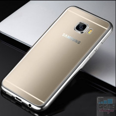 Husa Plating Samsung Galaxy A5 (2017) A520 Argintie foto