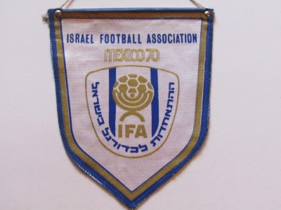 Fanion vechi fotbal - CM MEXICO 1970 - Nationala din ISRAEL foto