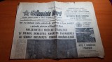 ziarul romania libera 5 noiembrie 1982-articol despre jud. buzau