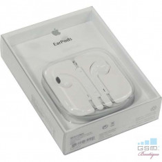 Casti Handsfree Apple iPhone 5 5s 6 6 Plus 6s MD827FE/A Originale In Blister foto