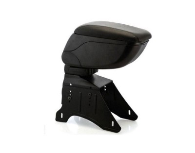 Cotiera auto universala reglabila neagra cu compartiment 107 foto