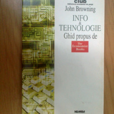 n8 Info si tehnologie - ghid propus de The Economist Book - John Browning