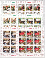 Romania 2008 ciuperci minicoli MNH w49 foto