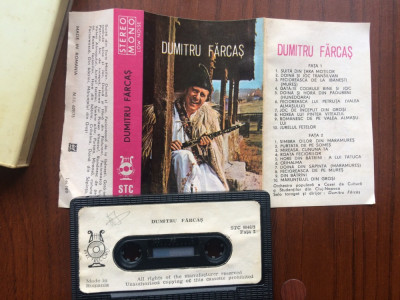 dumitru farcas caseta audio muzica populara folclor transilvania ardeal stc 0048 foto