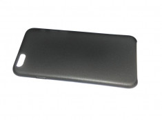 Husa protectie iPhone 6, carcasa spate telefon, negru foto