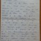 Scrisoare Lucia Demetrius catre Mia Groza, 4 pagini olografe