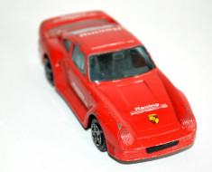 Macheta burago Porsche 959 1:43 foto