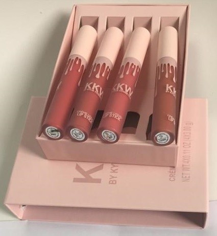 Set 4 Rujuri Lichide Mate KKW - Cosmetics by Kylie Jenner | arhiva Okazii.ro