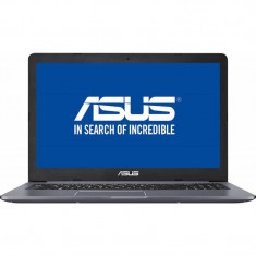 Laptop Asus N580VD 15.6 inch FHD Intel Core i5-7300HQ 8GB DDR4 500GB HDD 128GB SSD nVidia GeForce GTX 1050 4GB Endless OS Grey Metal foto