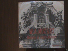 MOZART - Menuete ?i contradansuri - Elve?ia - Disc pick-up vinil foto