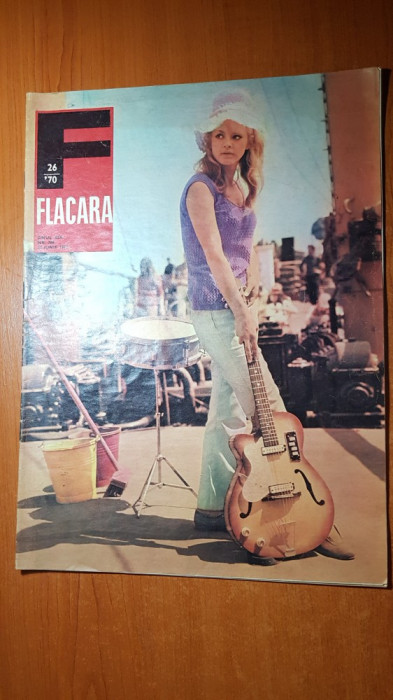 revista flacara 27 iunie 1970-articol si foto despre targu mures si reghin