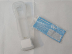 Wii motion plus motionplus pentru wiimote consola Nintendo Wii + husa silicon foto