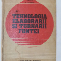 Tehnologia Elaborarii Si Turnarii Fontei - I. Riposan, M. Chisamera