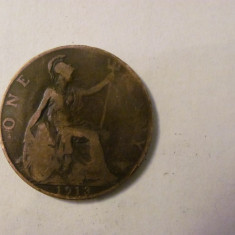 CY - Penny 1913 Marea Britanie Anglia