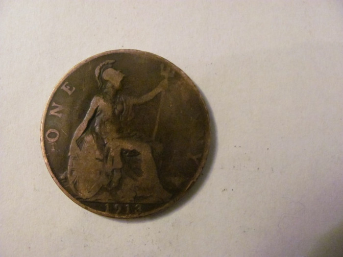 CY - Penny 1913 Marea Britanie Anglia