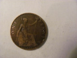 CY - Penny 1919 Marea Britanie Anglia, Europa, Cupru (arama)