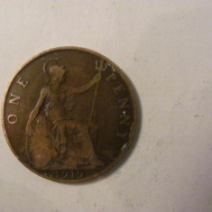 CY - Penny 1919 Marea Britanie Anglia