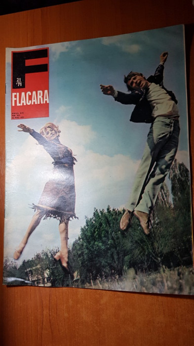 revista flacara 22 mai 1971-vizita presedintelui germaniei in romania