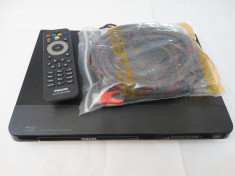 Bluray player blu-ray DVD Philips BDP2100 + telecomanda si cablu HDMI foto