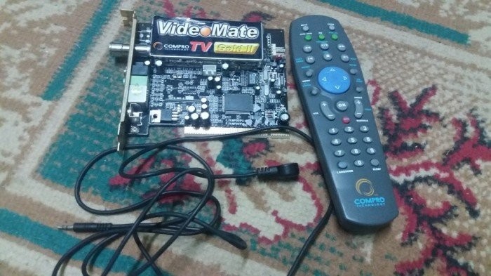 TUNER TV PENTRU PC MARCA COMPRO GOLD 2 PRODUS NOU CU TELECOMANDA foto mare TUNER TV PENTRU PC MARCA COMPRO GOLD 2 PRODUS NOU CU TELECOMANDA foto mare