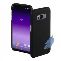 Husa Protectie Spate Hama Silk Negru pentru Samsung Galaxy S8 foto