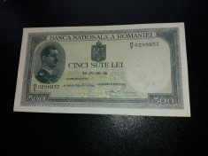bancnote romanesti 500lei 1936 xf foto