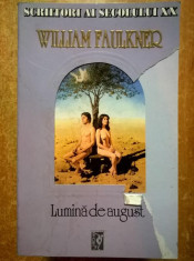 William Faulkner ? Lumina de august foto