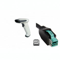 Cititor cod de bare Honeywell Hand Held 3800G Adaptus 3800G05E, 12v USB Host Powered Cable foto