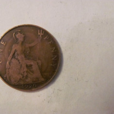 CY - Penny 1920 Marea Britanie Anglia