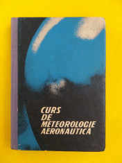 CURS DE METEOROLOGIE AERONAUTICA ^ STEFAN BORDEIANU AN 1968 foto