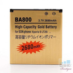 Acumulator Gold De Putere Sony Xperia S 2680 mAh foto