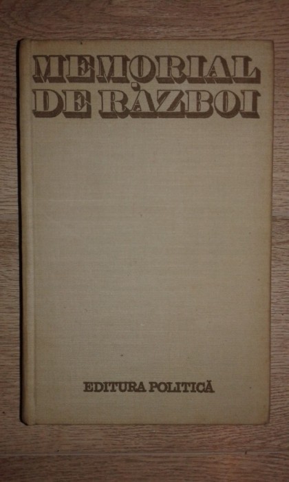 Memorial de razboi
