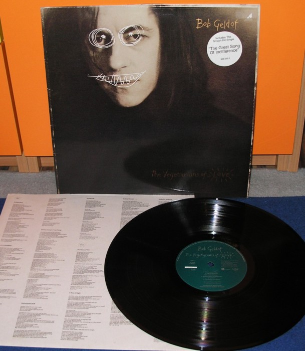 Bob Geldof (Boomtown Rats) - The Vegetarians of Love, UK, VG+, disc vinyl vinil Bob Geldof (Boomtown Rats) - The Vegetarians of Love, UK, VG+, disc vinyl vinil
