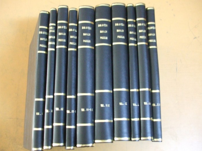 Biblioteca Marilor Procese 1923 - 1931 12 vol legate in 10 carti foto mare Biblioteca Marilor Procese 1923 - 1931 12 vol legate in 10 carti foto mare