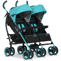 Carucior pentru gemeni Duo Comfort - Easy Go - Malachite foto