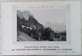 Cumpara ieftin RECLAMA CAILE FERATE ALE ESTULUI: NOUA RUTA PARIS - MILANO VIA BERNA (cca 1914)