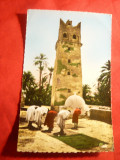 Ilustrata Africa - Rugaciune la Sidi M&#039;cid , anii &#039;50, Necirculata, Fotografie