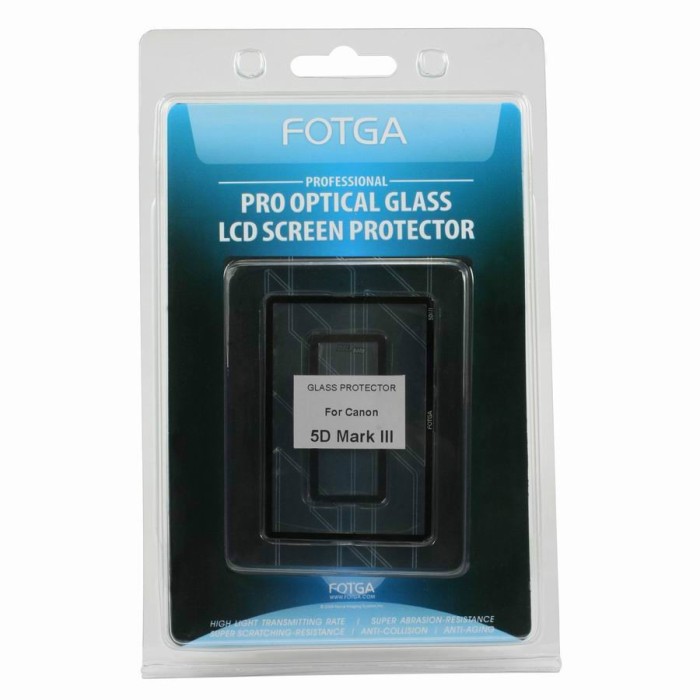 Ecran de protectie pentru LCD Canon EOS 5D Mark III, sticla optica Ecran de protectie pentru LCD Canon EOS 5D Mark III, sticla optica