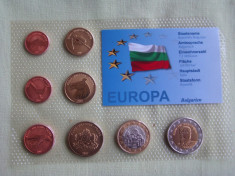 BULGARIA - Set Monetar 2007 - PROBE foto