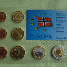 NORVEGIA - Set Monetar 2011 - PROBE