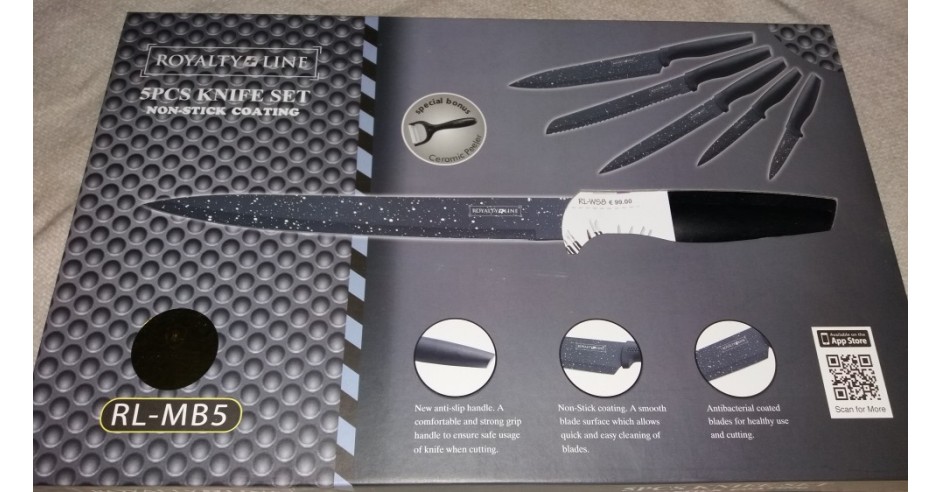 Royalty line 5 pcs knife set pret Royalty line 5 pcs knife set pret