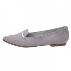 Pantofi dama, din piele naturala, marca s.culoare oliver, cod 5-24201-20-14, culoare gri, marimea 40 foto