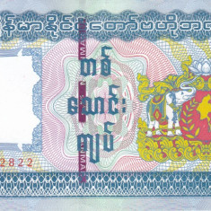 Bancnota Myanmar ( Burma ) 10.000 Kyats (2015) - P84 UNC
